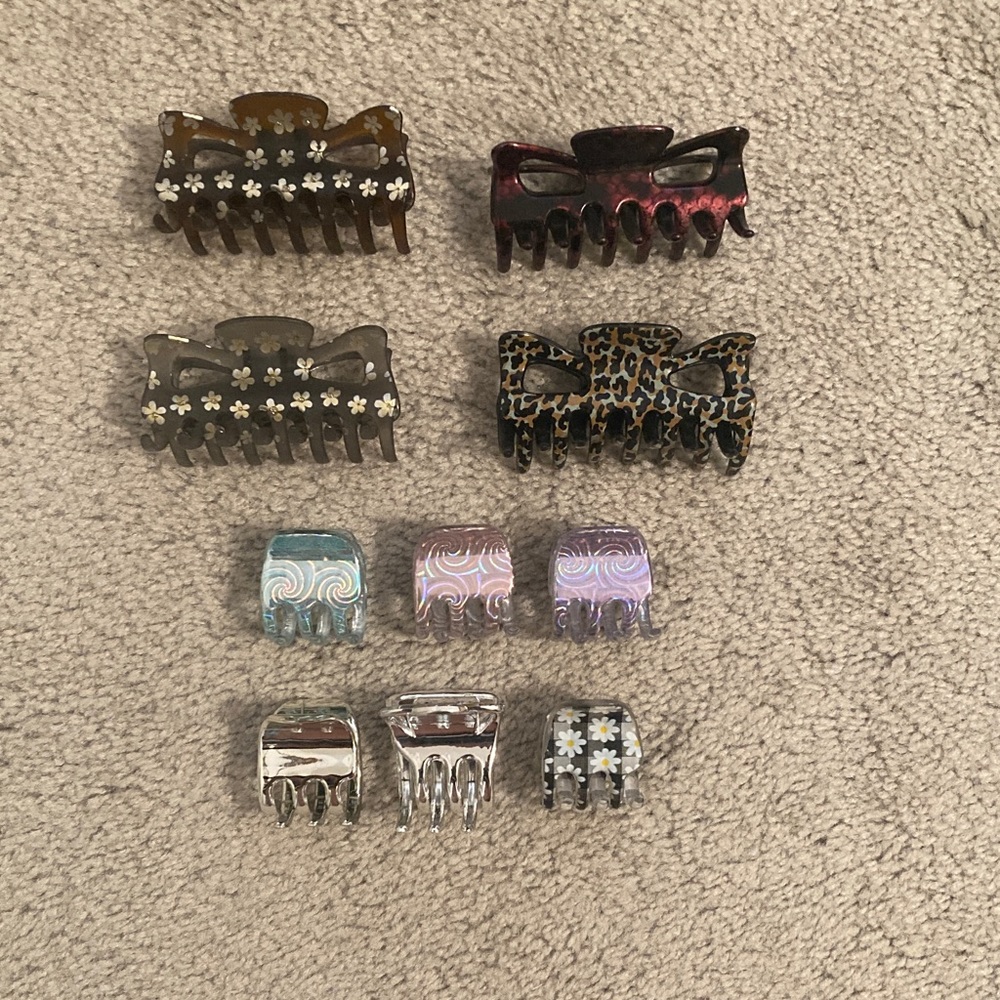 Stylish Hair Claw Clip Bundle